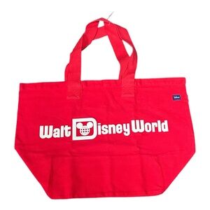 2023 Disney Parks Walt Disney World Red Tote Bag by Spirit Jersey